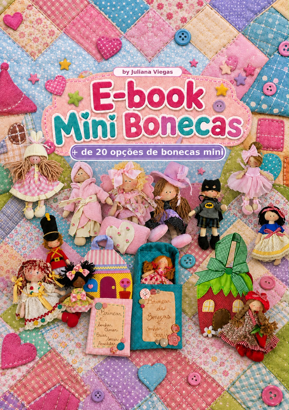 Projeto Digital - Combo MINI BONECAS - BOOK