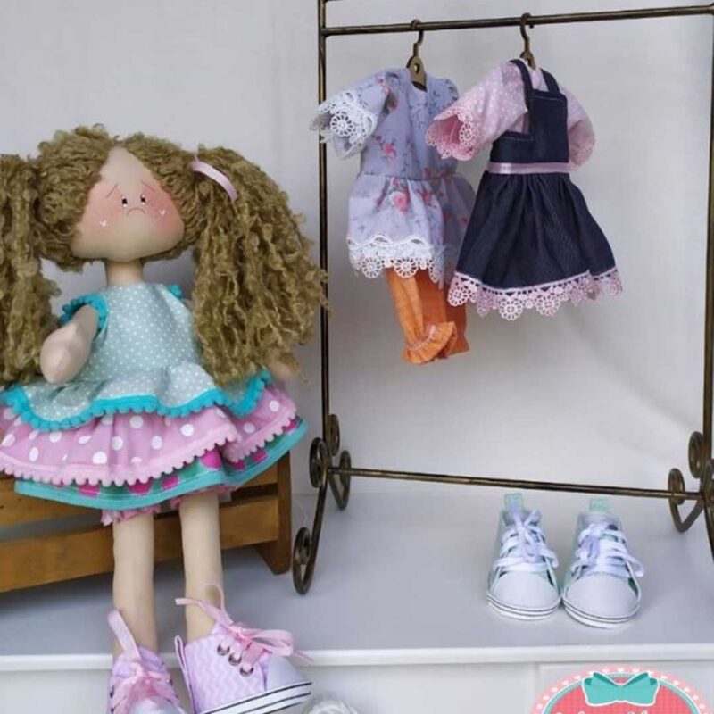 Workshop Online - Lindas de Vestir e Brincar Vol 1