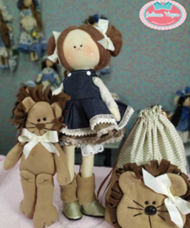 Coleção Bons Companheiros - Menina Leoa