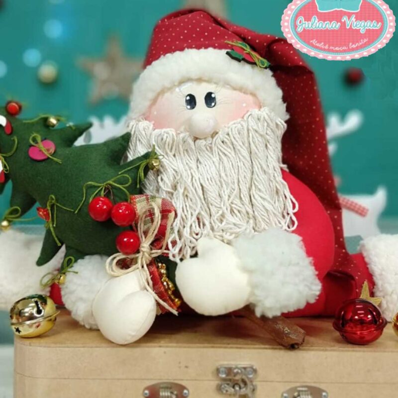 Coleção de Natal - Papai Noel Perna Aberta Online